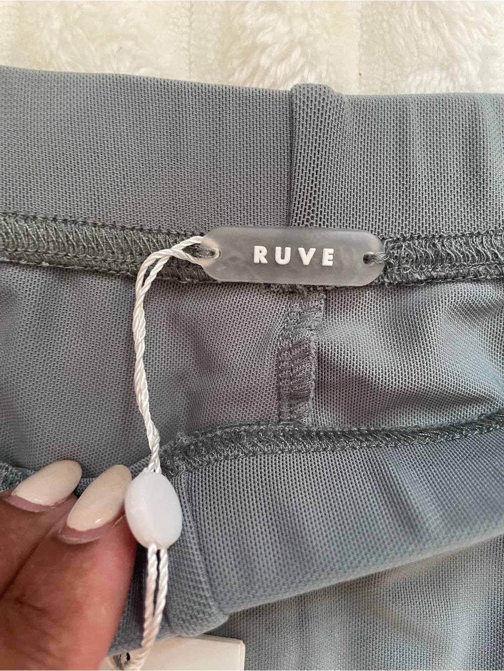 Ruve Women's Gray Slim Performance Chinos - Picture 6 of 14